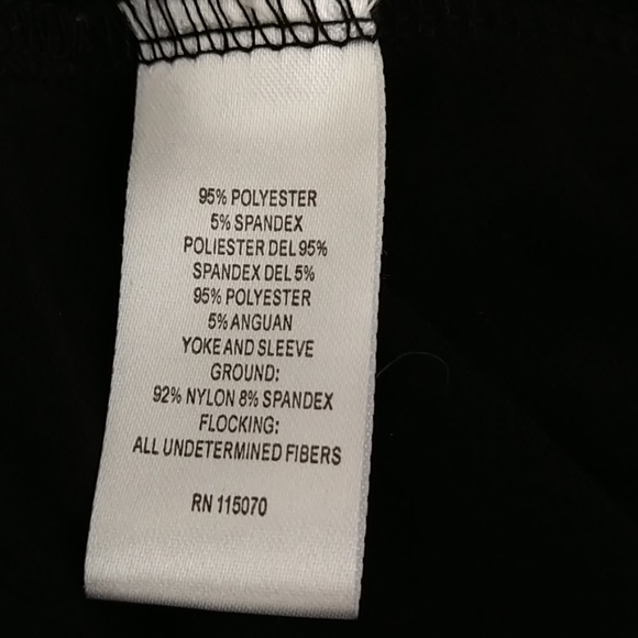 Nina Leonard Black Size Small Dress Lace Arms & Ne - Picture 5 of 5